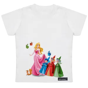 تی شرت آستین کوتاه پسرانه 27 مدل Sleeping Beauty Angels کد MH1417