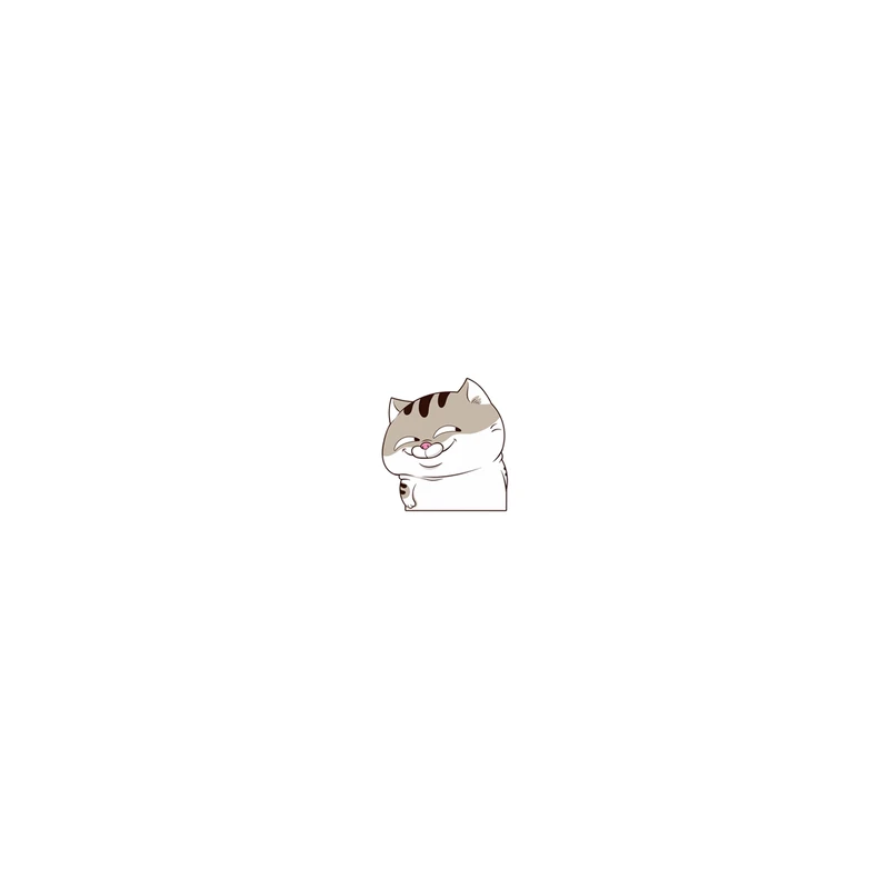 استیکر لپ تاپ لولو طرح گربه شیطون کد 550