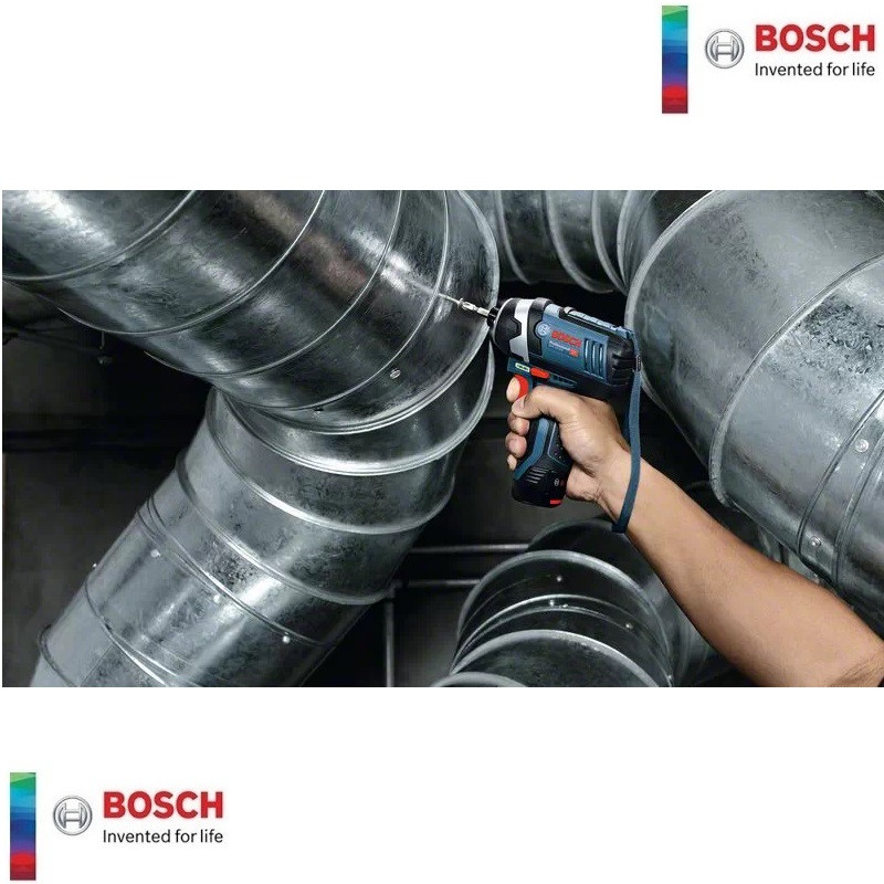 پیچ گوشتی شارژی ضربه ای بوش مدل GDR 12V-105