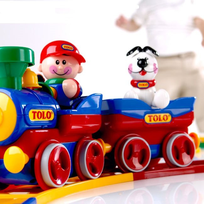 قطار بازی تولو مدل Deluxe Train Set