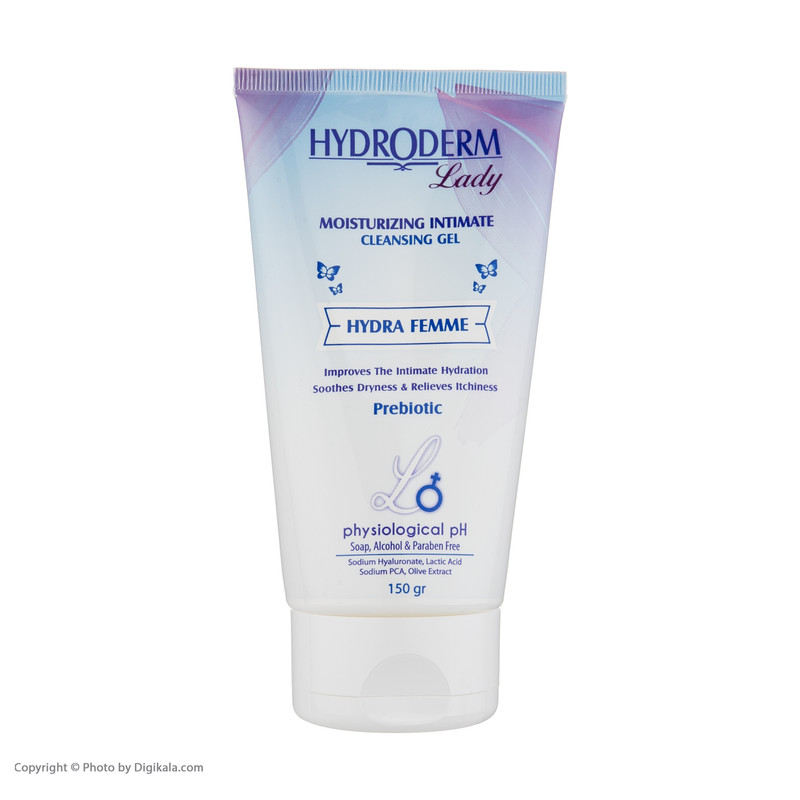 ژل بهداشتی بانوان هیدرودرم مدل Hydra Femme مقدار 150 گرم