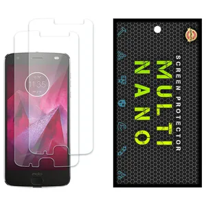 Multi Nano X-S2N Screen Protector For Motorola Moto Z2 Force Pack of 2