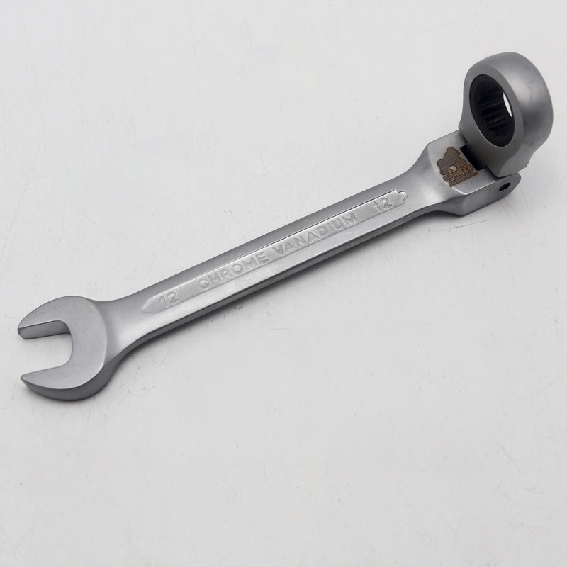 آچار یکسر تخت و یکسر جغجغه ای مدل گوریلا کد YP-TASHO-012MM سایز 12 میلیمتر