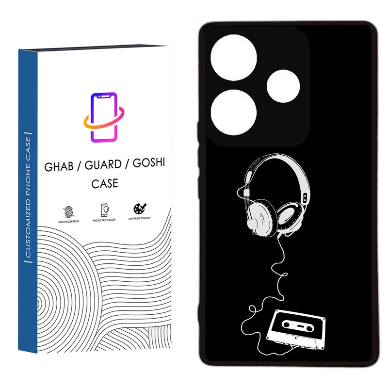 کاور قاب گارد گوشی طرح فانتزی کد 100 - TPU مناسب برای گوشی موبایل  شیائومی  Redmi 13