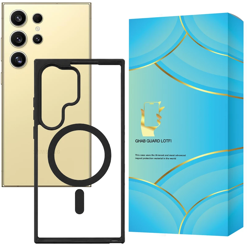 کاور قاب گارد لطفی مدل MAGCLEN مناسب برای گوشی موبایل سامسونگ Galaxy S24 Ultra 5G