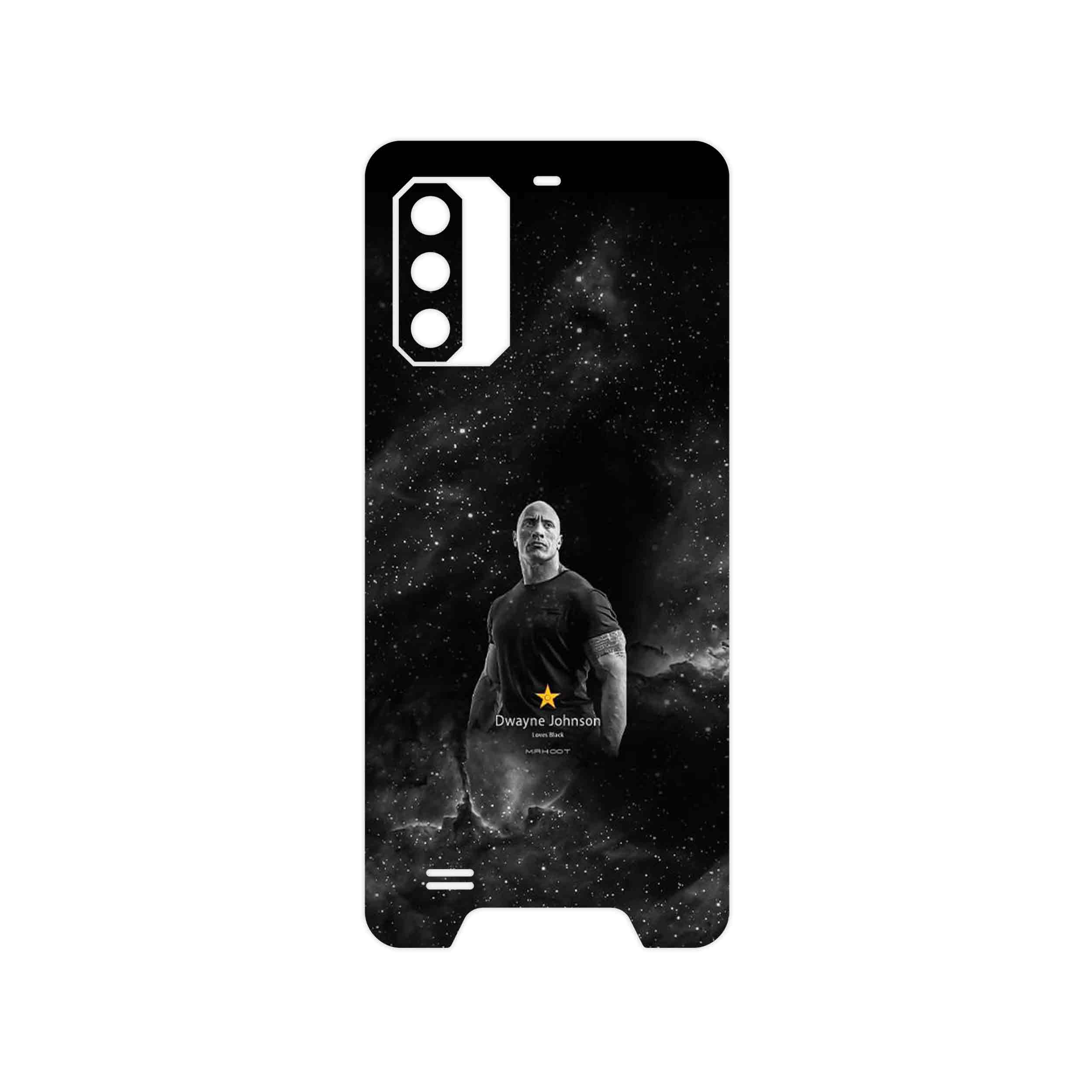 برچسب پوششی ماهوت مدل Dwayne Johnson مناسب برای گوشی موبایل یولفون Armor 7