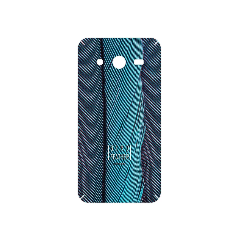 برچسب پوششی ماهوت مدل Turquoise feathers مناسب برای گوشی موبایل سامسونگ Galaxy Core 2