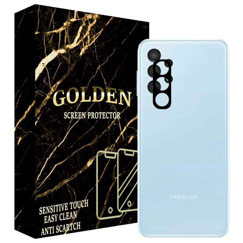 محافظ لنز دوربین گلدن مدل LNZ-FLZ مناسب برای گوشی موبایل سامسونگ Galaxy A23 4G