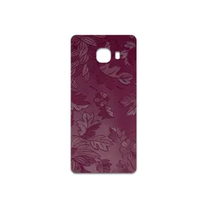 MAHOOT Red-Wildflower Cover Sticker for Samsung Galaxy C5