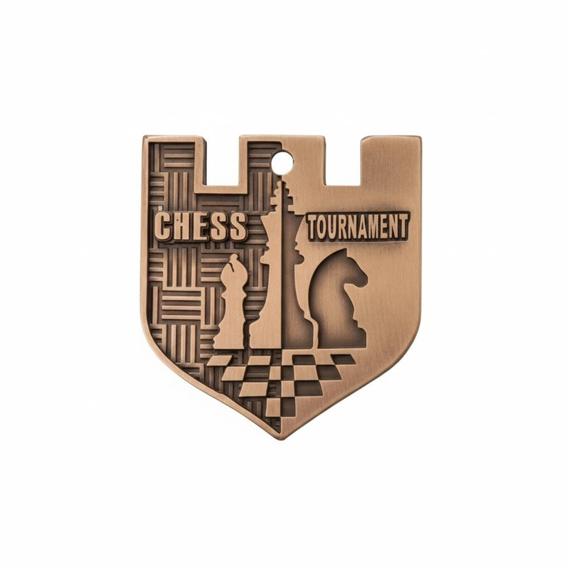 مدال قهرمانی مدل شطرنج