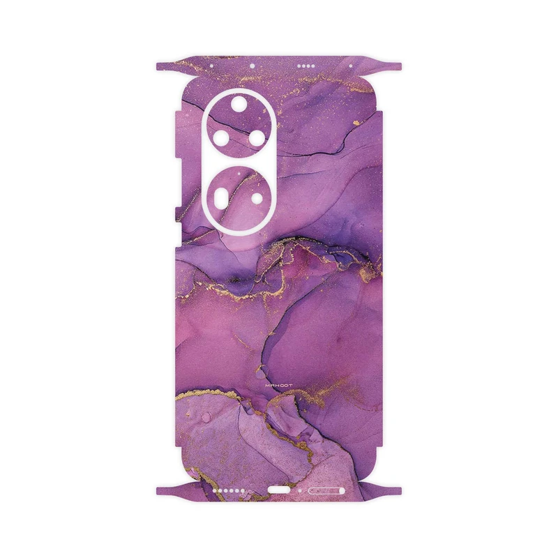 برچسب پوششی ماهوت مدل Purple Marble-FullSkin مناسب برای گوشی موبایل هوآوی P50 Pro