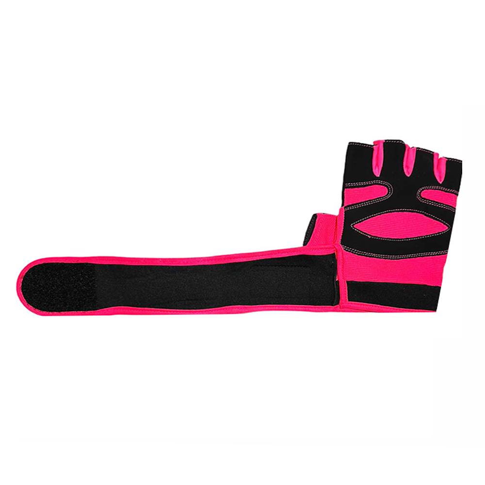 دستکش بدنسازی زنانه مدل مچ بنددار کد STAR10