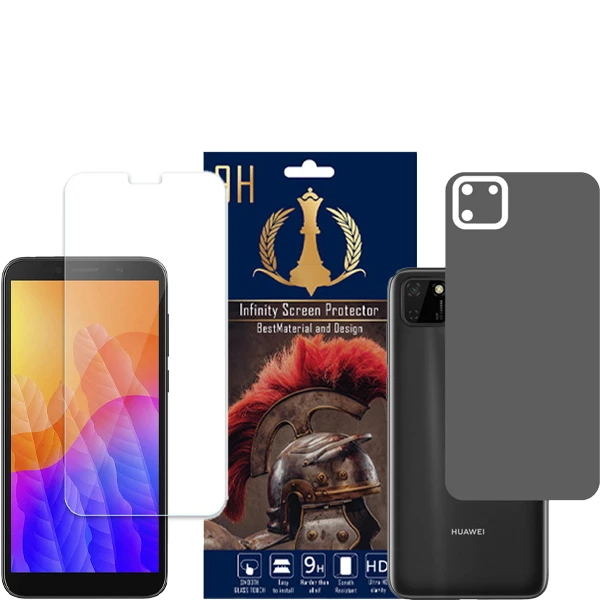   برچسب پوششی اینفینیتی مدل PRO MAX مناسب برای گوشی موبایل هوآوی Y5P به همراه محافظ صفحه نمایش