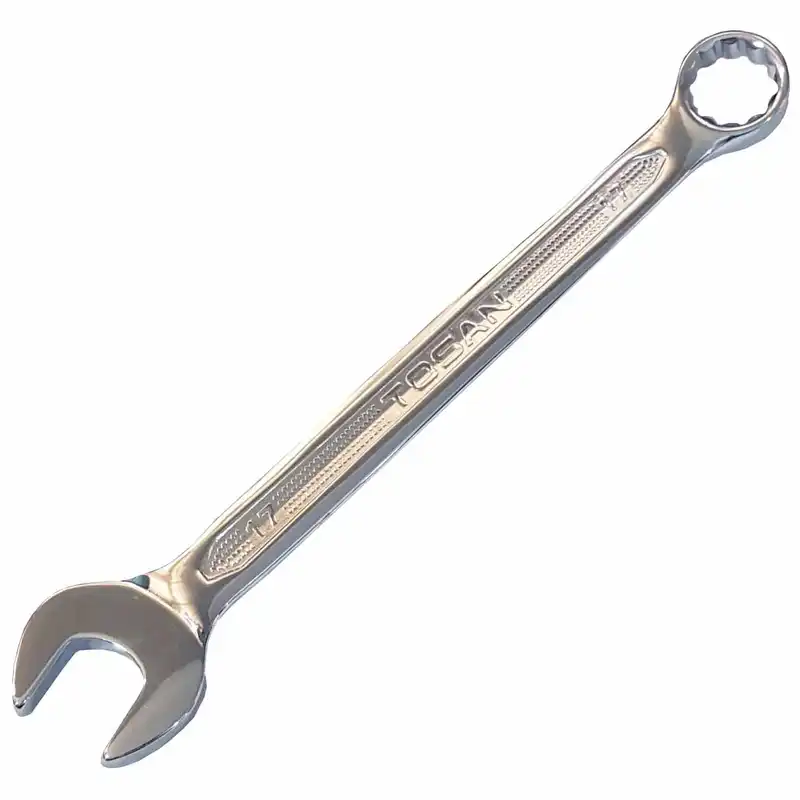 آچار یکسر تخت و یکسر رینگی توسن مدل TI101-17 سایز 17 میلی متر