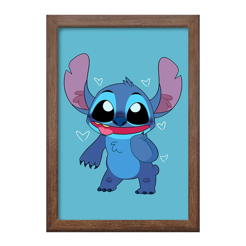 تابلو خندالو طرح استیچ (Stitch) کد 37190