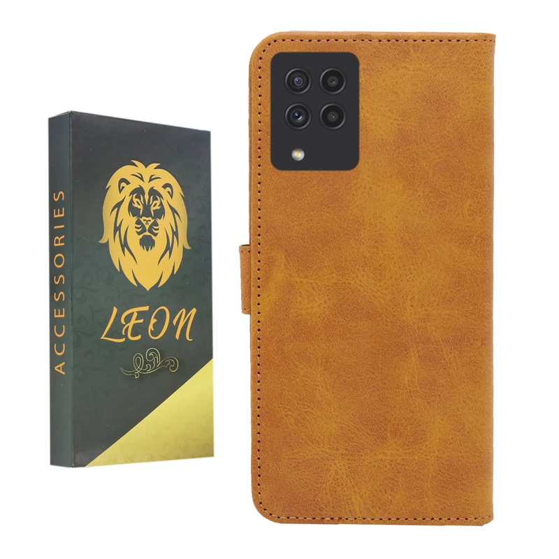 کیف کلاسوری لئون مدل Bersa مناسب برای گوشی موبایل سامسونگ Galaxy M12