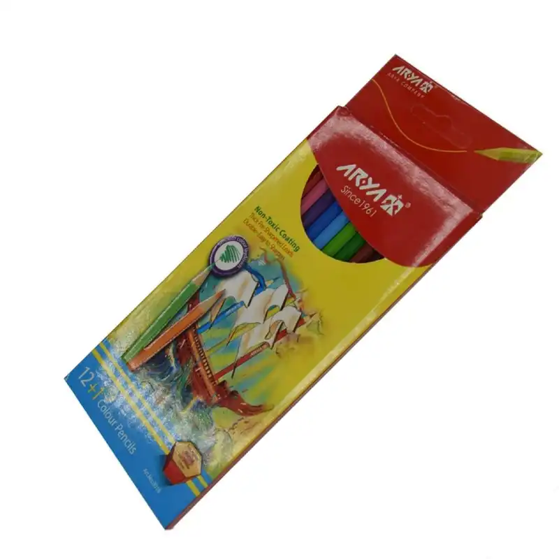 مداد رنگی آریا 12 رنگ مدل 0161