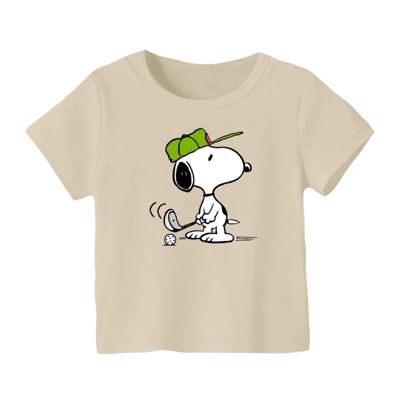 تی شرت آستین کوتاه بچگانه مدل اسنوپی کد ۷۳