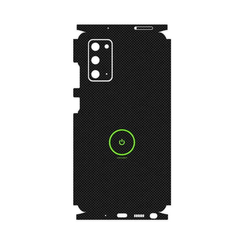 برچسب پوششی ماهوت مدل Minimal Power Button-FullSkin مناسب برای گوشی موبایل سامسونگ Galaxy Note 20