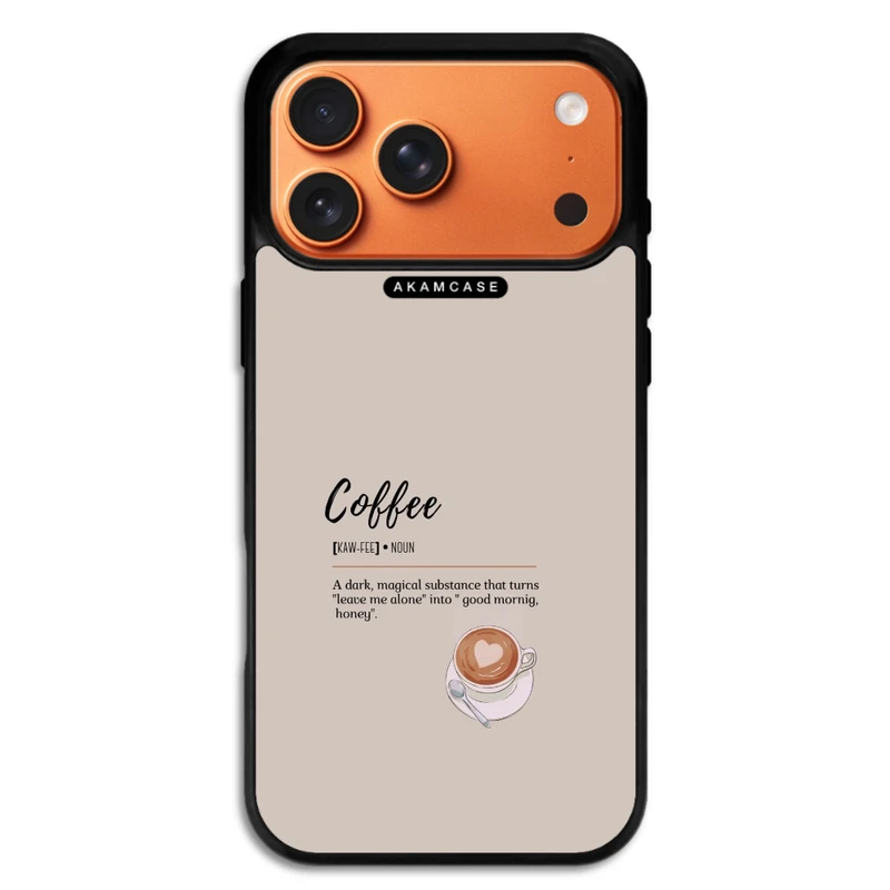 کاور آکام مدل AMC-WA17PROMAX-COFFEE-16 مناسب برای گوشی موبایل اپل iPhone 17 Pro Max