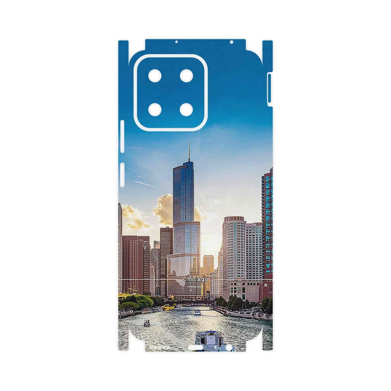 برچسب پوششی ماهوت مدل City of Chicago-FullSkin مناسب برای گوشی موبایل آنر X7c