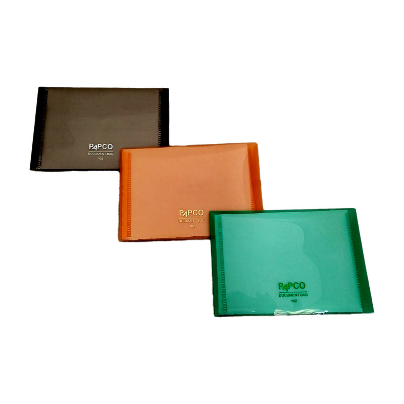 پوشه دکمه دار پاپکو کد 102 مجموعه 3 عددی