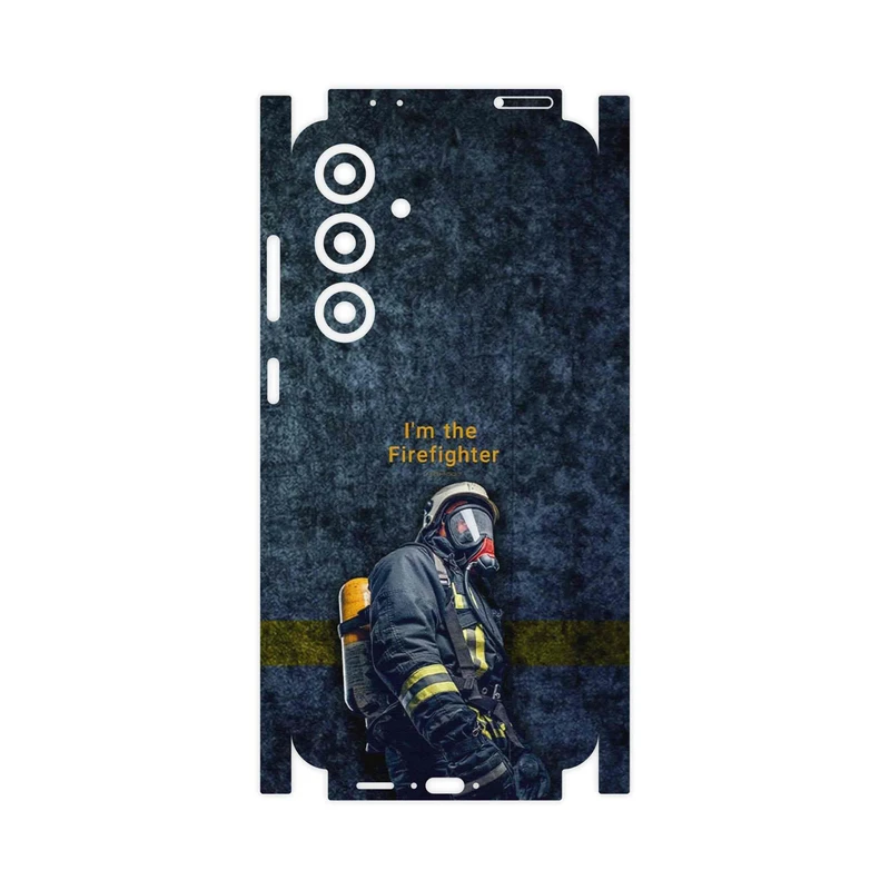 برچسب پوششی ماهوت مدل Firefighter-FullSkin مناسب برای گوشی موبایل سامسونگ Galaxy S24 FE