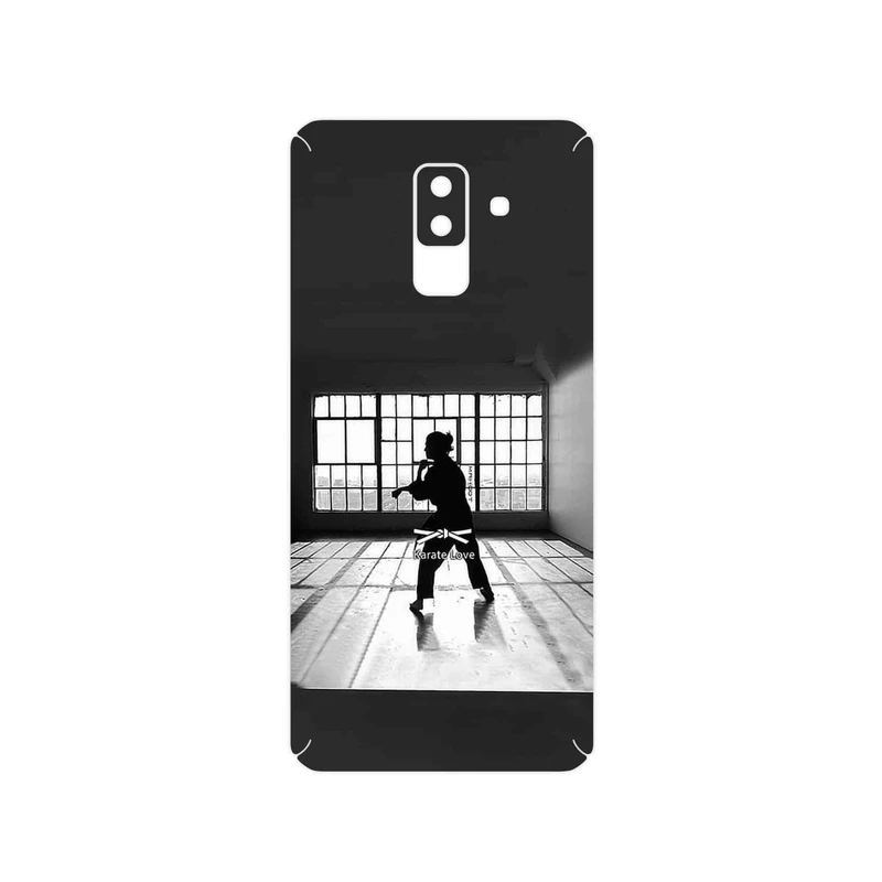 برچسب پوششی ماهوت مدل Karate مناسب برای گوشی موبایل سامسونگ Galaxy A6 Plus 2018