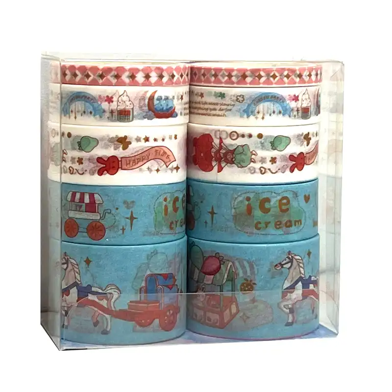 چسب نواری مدل فانتزی کد 2 مجموعه 10 عددی