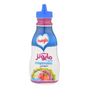 سس مایونز با روغن کاهش یافته دلوسه - 365 گرم