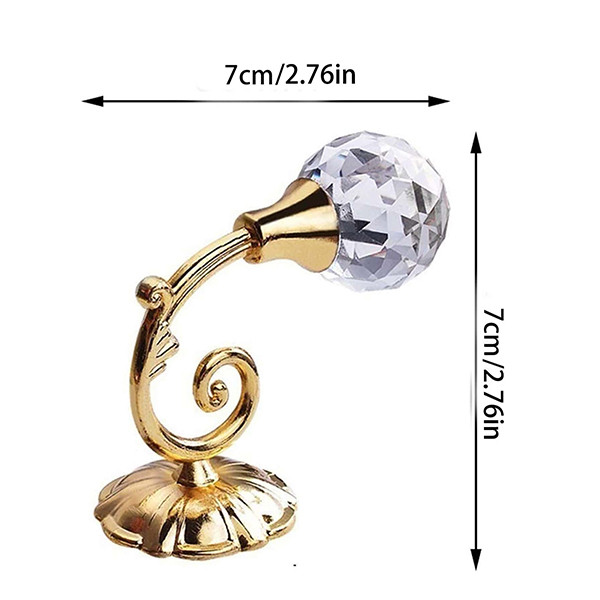 گل میخ مدل Crystalball مجموعه دو عددی