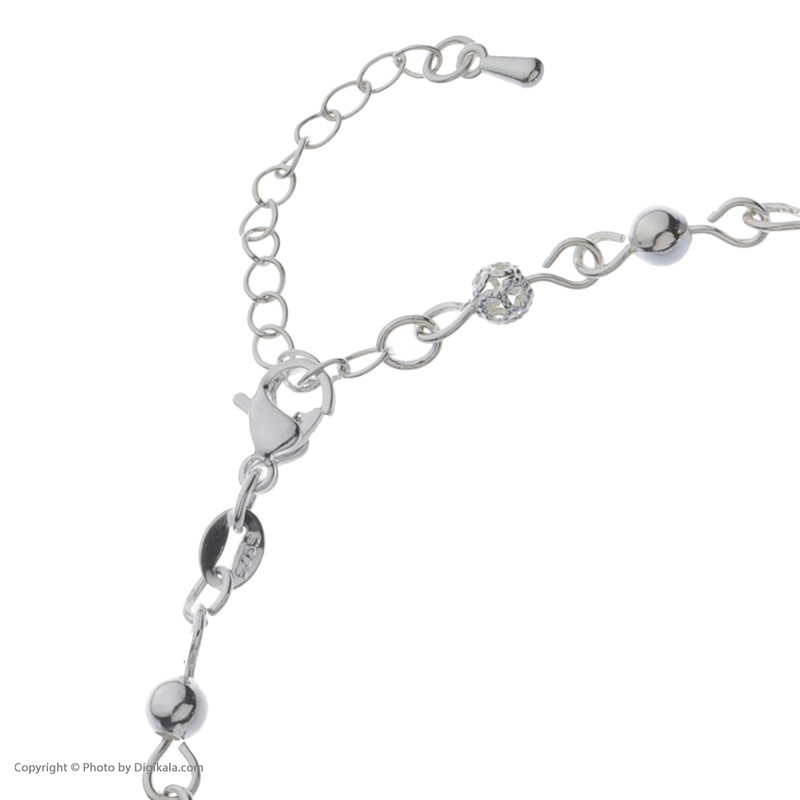 پابند نقره زنانه شهر جواهر مدل SJ-GAN007 پابند نقره زنانه شهر جواهر مدل SJ-GAN007