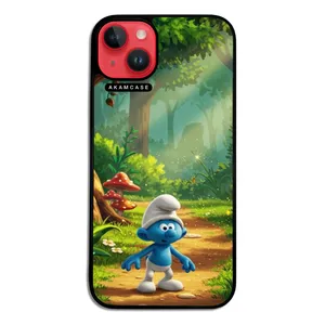 AKAM AMC-WA14PLUS-SMURFS-7 Cover For Apple iPhone 14 Plus