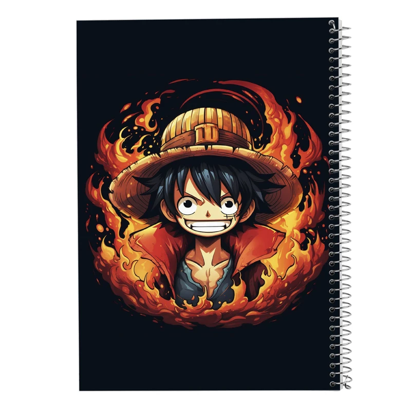 دفتر مشق 100 برگ مدوپد مدل وان پیس One Piece کد DF11486