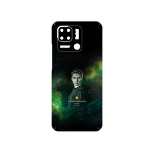 MAHOOT Scarlett Johansson Cover Sticker for Xiaomi Redmi 10 Power