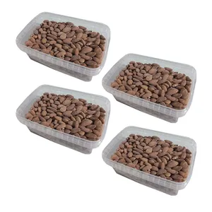 مغز بادام درختی برشته نمکی - 2400 گرم بسته 4 عددی