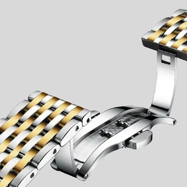 ساعت مچی عقربه‌ای مردانه کوارتز مدل دی دیت نگینی کد 01