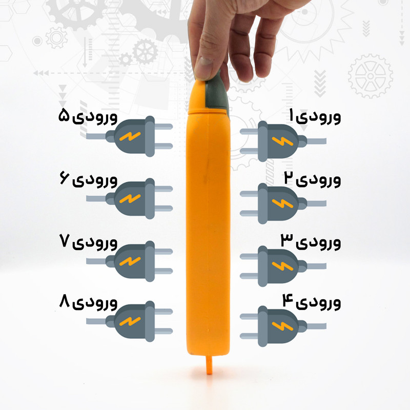 چندراهی برق مدل مدل صنعتی دو طرفه کد 6000W16A