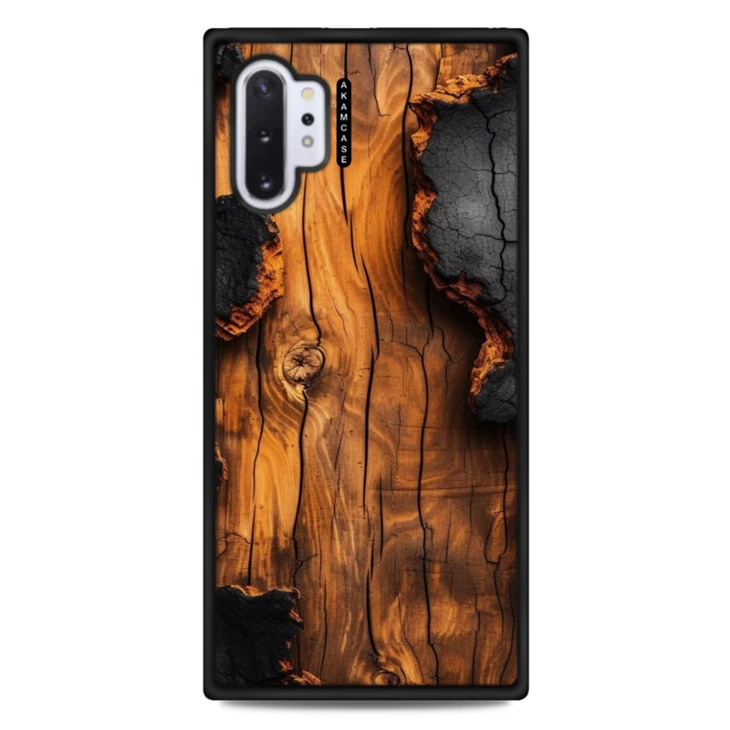 کاور آکام مدل AMC-WSGN10P-WOOD-12 مناسب برای گوشی موبایل سامسونگ Galaxy Note 10 Plus