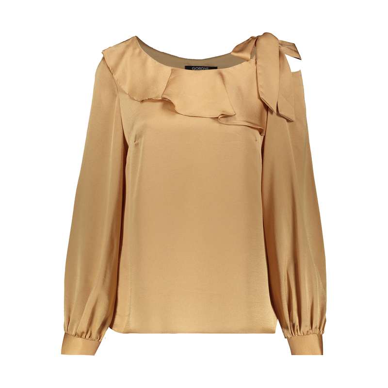 بلوز زنانه گردیه مدل 304246-cream