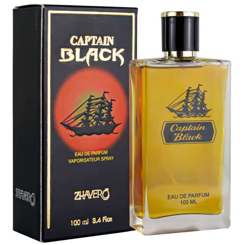 ادو پرفیوم مردانه ژاورو مدل کاپیتان بلک با رایحه گرم حجم 100 میلی لیتر