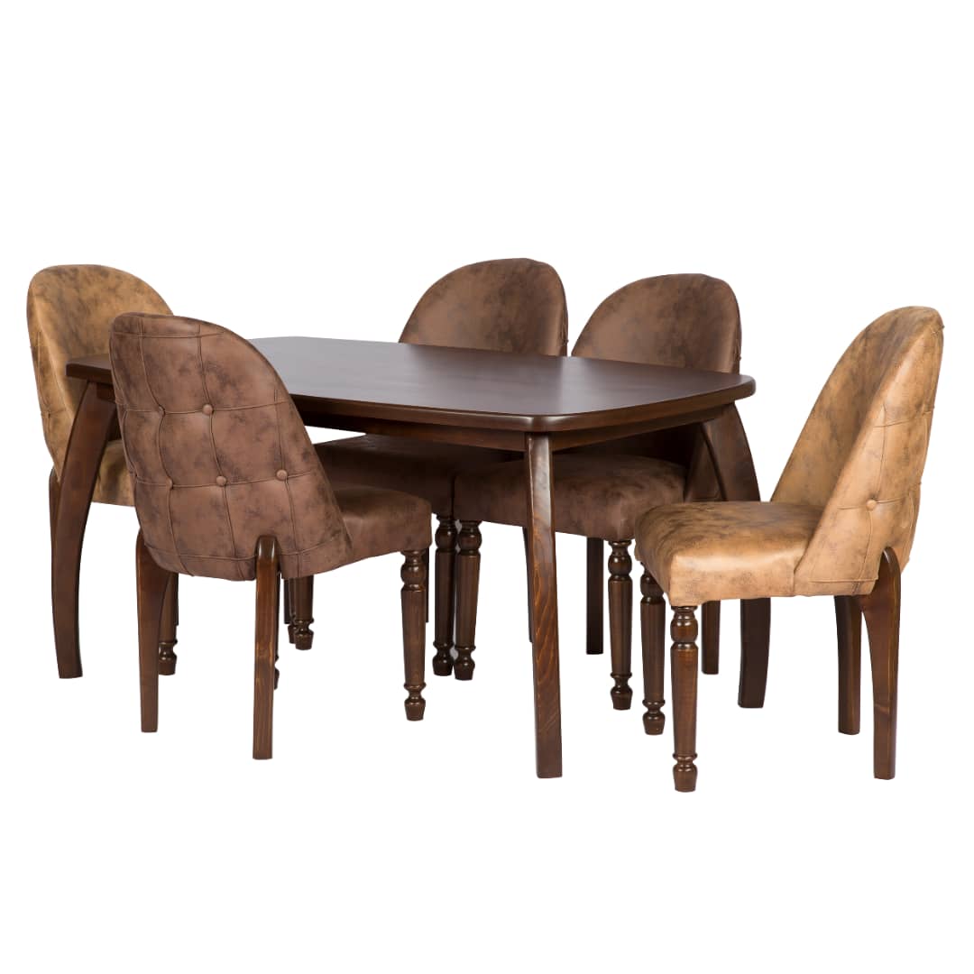 میز و صندلی ناهارخوری مدل بوگاتی کد 8565