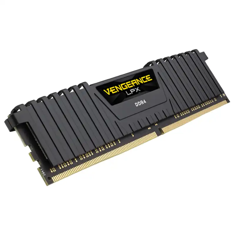 رم دسکتاپ DDR4 تک کاناله2400 مگاهرتز CL16 کورسیر مدل VENGEANCE LPX ظرفیت 16 گیگابایت