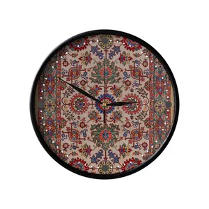 ساعت دیواری مدوپد طرح فرش مدل C-Heris12
