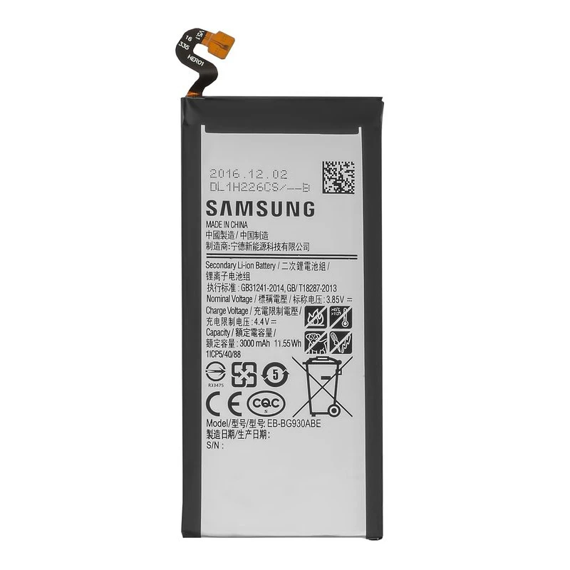 باتری موبایل مدل EB-BG930ABE ظرفیت 3000 میلی آمپر ساعت مناسب برای گوشی موبایل سامسونگ Galaxy S7