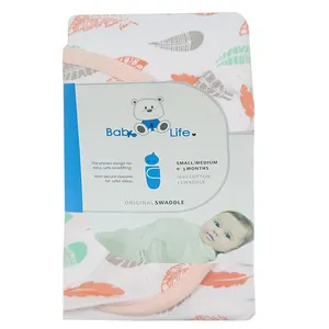 قنداق نوزادی بیبی فور لایف طرح پر مدل 2052.1