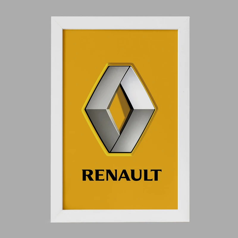 تابلو خندالو مدل رنو Renault کد 23419