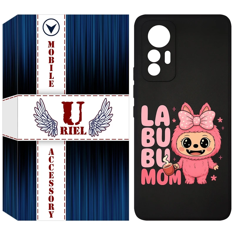 کاور یوریل مدل KSH کد 136 طرح عروسک لبوبو مناسب برای گوشی موبایل شیائومی 12 Lite