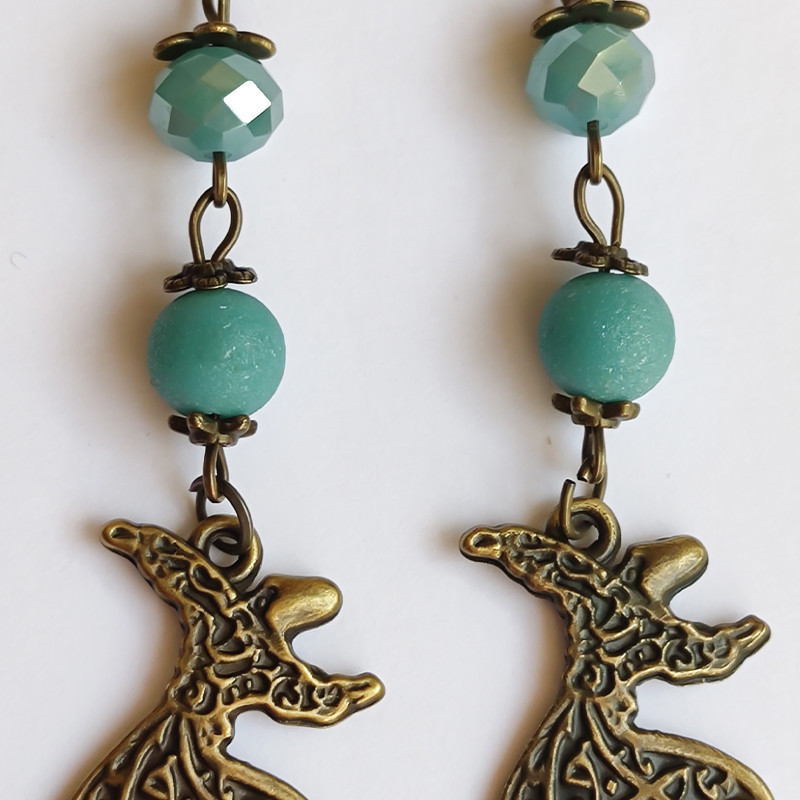 گوشواره زنانه مدل رقص سما گوشواره زنانه مدل رقص سما