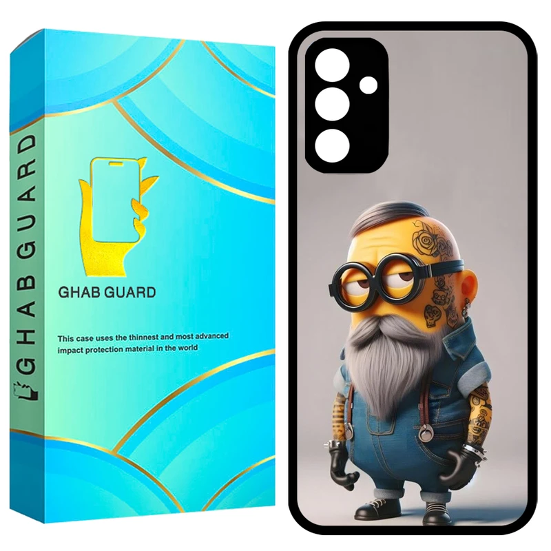 کاور قاب گارد طرح مینیون مدل GCHPA34 مناسب برای گوشی موبایل سامسونگ Galaxy A34 5G
